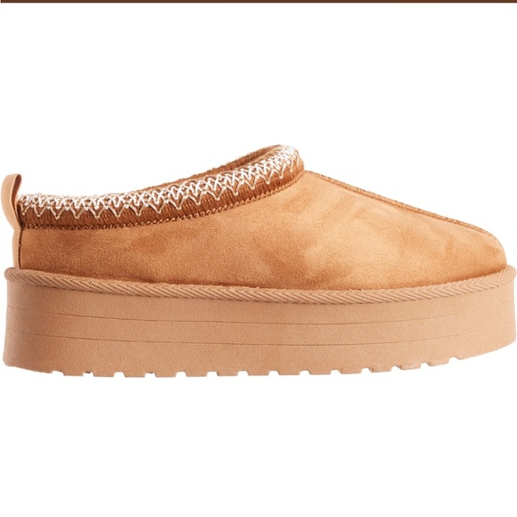 Aspen Faux-Suede Platform Slippers size 7 - Picture 3 of 12